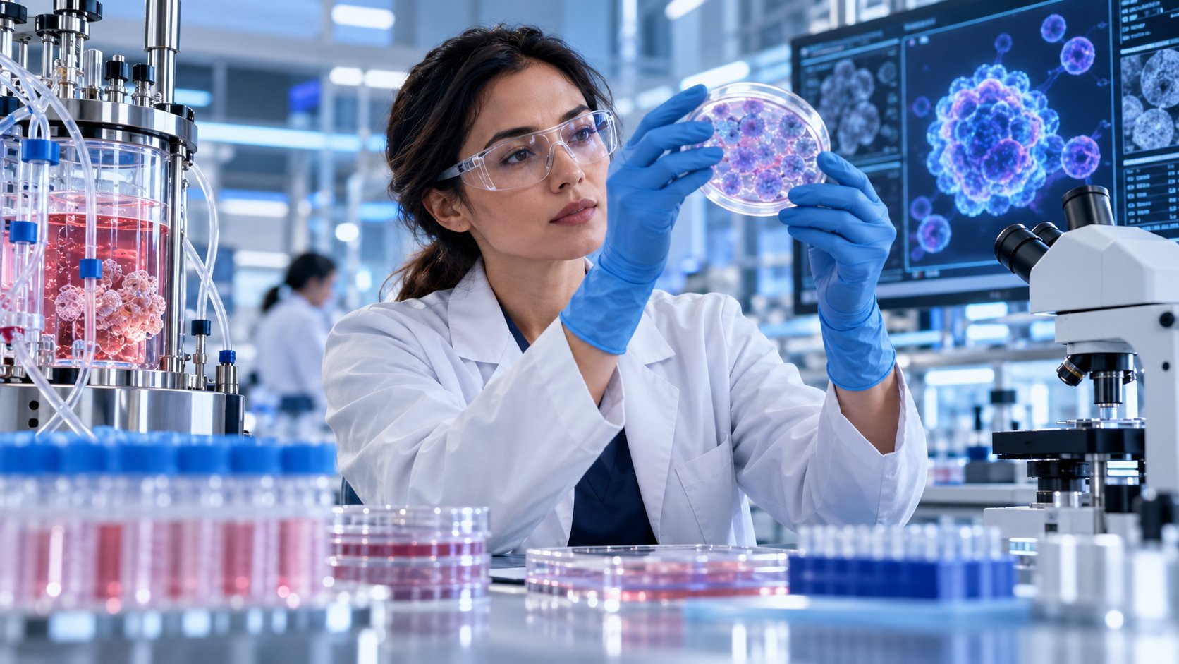 Microscopía e investigación biomédica